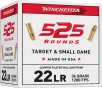 Winchester USA Pistol Ammo 22 Long Rifle Copper Plated Hollow Point 36 Grain 525 Rounds