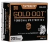 Speer Gold Dot Personal Protection Pistol Ammo 9mm 124 gr  HP 20 rd 