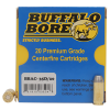 Buffalo Bore Ammunition 35D20 Personal Defense Strictly Business 460Rowland 255gr Hard Cast Flat Nose 20 Rounds