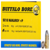 Buffalo Bore Ammunition 34B20 Personal Defense Strictly Business 9x18Makarov  P 115gr Hard Cast Flat Nose 20 Rounds