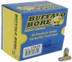 Buffalo Bore Ammunition 27A20 Personal Defense Strictly Business 380ACP  P 100gr Hard Cast Flat Nose 20 Rounds