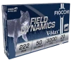 Fiocchi FXT Centerfire Rifle Ammo 222 Rem  50 gr  V-Max 20 rd 