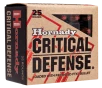 Hornady 90061 Critical Defense  327FederalMag 80gr Hornady Flex Tip eXpanding 25 Rounds