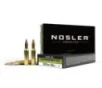 Nosler Expansion Tip Rifle Ammunition 260 Rem  120 gr  ET SP 20 rd 