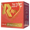 Rio Ammunition RC3675 Top Target  410 Gauge 2 50  1 2 oz 7 5 Shot 25 Rounds