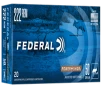 Federal Power-Shok Rifle Ammo 222 Rem 50 gr  Jacketed Soft Point 20 rd 