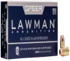 CCI Speer Lawman 45 GAP TMJ 185 Grain 50 Rounds