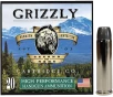 Grizzly Ammo GC45C4   45Colt 265gr Wide Flat Nose Gas Check 20 Per Box 10 Case