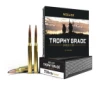 Nosler Trophy Grade Ammunition 270 Win 150 Grain 20 Rounds Partition Brass Spitzer JSP 61235