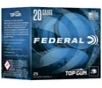 Federal Top Gun 20 Gauge 7 5 Shot Size 25 Rnds 2 3 4 quot 