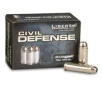 Liberty Civil Defense   45 Colt  Fragmenting Hollow Point  78 Grain  20 Rounds