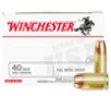 Winchester 40 S W 165 gr FMJ Police Trade-in Ammo 50 Box