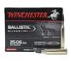Winchester 25-06 Rem 85 gr Ballistic SilverTip 20 Box