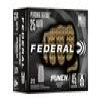 Federal 25 Auto 45 gr Jacketed Solid Punch 20 Box