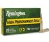 Remington 222 Rem 50 gr Pointed SP High Performance Rifle 20 Box