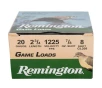 Remington Game Load 20 Gauge 2-3 4in  8 7 8oz Upland Shotshells - 25 Rounds