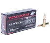 Winchester Match 6 5 Creedmoor 140gr Match BTHP Rifle Ammo - 20 Rounds