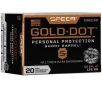 Speer Gold Dot 38 Special  P 135gr HP Handgun Ammo - 20 Rounds