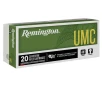 Remington UMC 224 Valkyrie 75gr FMJ Rifle Ammo - 20 Rounds