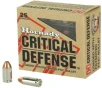 Hornady Critical Defense  9MM Makarov  95 Grain  FTX  25 Round Box 91000