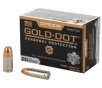 Speer Ammunition Speer Gold Dot  Personal Protection  9MM  124 Grain  Hollow Point   P  20 Round Box 23617GD