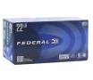Federal 22 Long Rifle Ammunition 40 Grain Lead Round Nose Range Pack 800 Rounds - 729B800