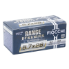 Fiocchi Range Dynamics 5 7x28mm Ammunition 62 Grain Full Metal Jacket - 57SUB62