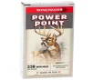 Winchester Power Point 338 Winchester Magnum Ammunition 200 Grain Jacketed Soft Point - X3381
