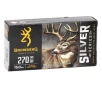 Browning Silver Series 270 Winchester Ammunition 150 Grain Plated Soft Point - B192602701