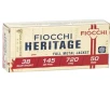 Fiocchi Specialty  38 S amp W Short Ammunition 145 Grain Full Metal Jacket - 38SWSHA