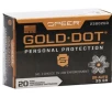 Speer Gold Dot 25 AUTO Ammunition 35 Grain Jacketed Hollow Point - 23602GD