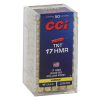CCI TNT 17 HMR Ammunition 17 Grain Speer Jacketed Hollow Point - 0053
