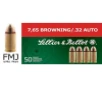 Full Metal Jacket 73 gr 32 ACP Handgun Ammo - 50 Round Box