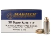 Range Training Full Metal Jacket 130 gr 38 Super P Handgun Ammo - 50 Round Box