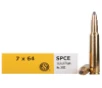 SPCE 173 gr 7x64mm Brenneke Rifle Ammo - 20 Round Box