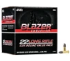 Blazer Lead Round Nose 38 gr 22 Long Rifle Rimfire Ammo