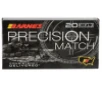 Precision Match Open Tip Match Boat-Tail 220 gr 300 Winchester Magnum Rifle Ammo - 20 Round Box