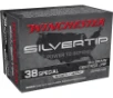 Silvertip Jacketed Hollow Point 110 gr 38 Special Handgun Ammo - 20 Round Box
