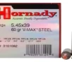 Hornady 5 45x39mm Steel Cased 60 Grain V-Max     50 Rounds  NO TAX OUTSIDE OH  FREE SHIPPING ON  199 