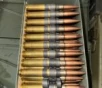 100 Round Can     50 BMG Lake City Ammo Linked     4 Rounds M33 Ball to 1 Round M17 Tracer     Packed in M2A1 Canister      NO TAX OUTSIDE OH  FREE SHIPPING 