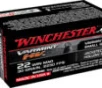 Winchester Ammo S22M2 Varmint HV  22WMR 30gr Jacketed Hollow Point 50 Per Box 40 Case