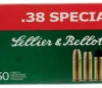 Sellier   Bellot SB38C Handgun  38Special 158gr Soft Point 50 Per Box 20 Case