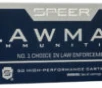 Speer 53919 Lawman  357Sig 125gr Total Metal Jacket Flat Nose 50 Per Box 20 Case