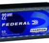 Federal 737 Champion Training Rimfire 22WMR 40gr Full Metal Jacket 50 Per Box 60 Case