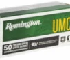 Remington Ammunition 23730 UMC  38Special 130gr Full Metal Jacket 50 Per Box 10 Case