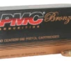 PMC 38G Bronze  38Special 132gr Full Metal Jacket 50 Per Box 20 Case