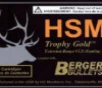 HSM 24395VLD Trophy Gold  243 Win 95 gr Match Hunting Very Low Drag 20 Bx  25 Cs