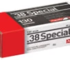 Aguila 1E382521 Pistol  38 Special 130 gr Full Metal Jacket  FMJ  50 Bx  20 Cs