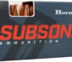 Hornady 82247 Subsonic  450 Bushmaster 395 gr  2  Sub-X 20 Bx  10 Cs