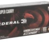 Federal AE30SCA American Eagle  30 Super Carry 100 gr Full Metal Jacket  FMJ  50 Bx  20 Cs